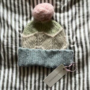 *NWT Love Shack Fancy Rainbow Beanie